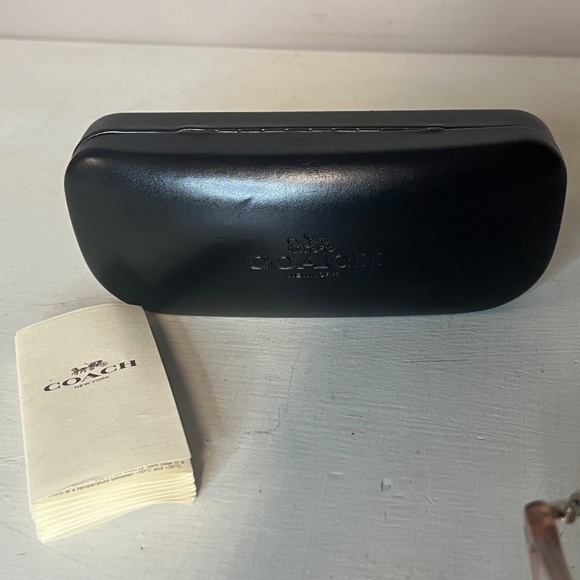 Coach HC6172 Gradient Transparent Peach Womens Eyeglasses - Picture 2 of 13